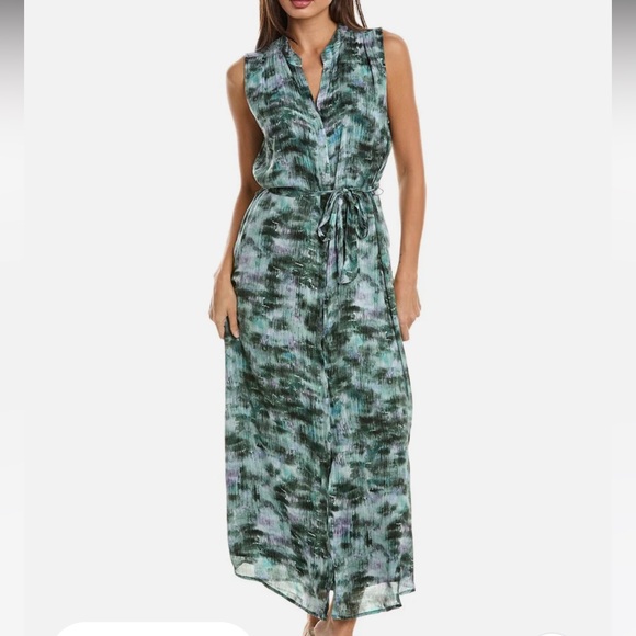 Anthropologie Dresses & Skirts - 🍁Bella Dahl sleeveless pleat front maxi dress, size M